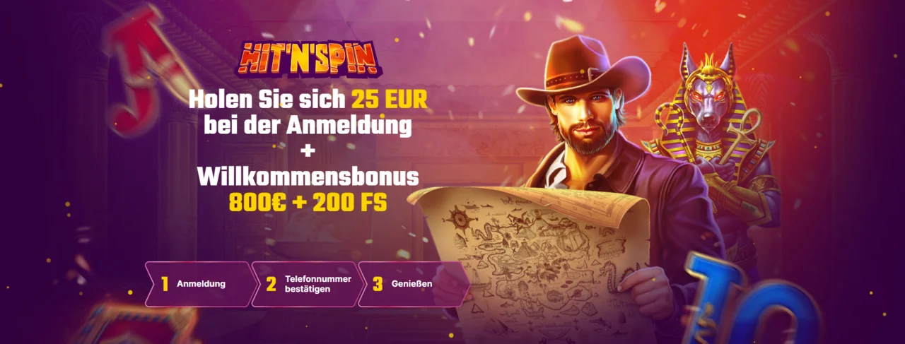 HitnSpin Casino Bonus Aktion